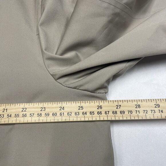 London Fog Jacket Mens 48 Regular Beige Trench Coat Removable Lining Overcoat - Picture 3 of 10